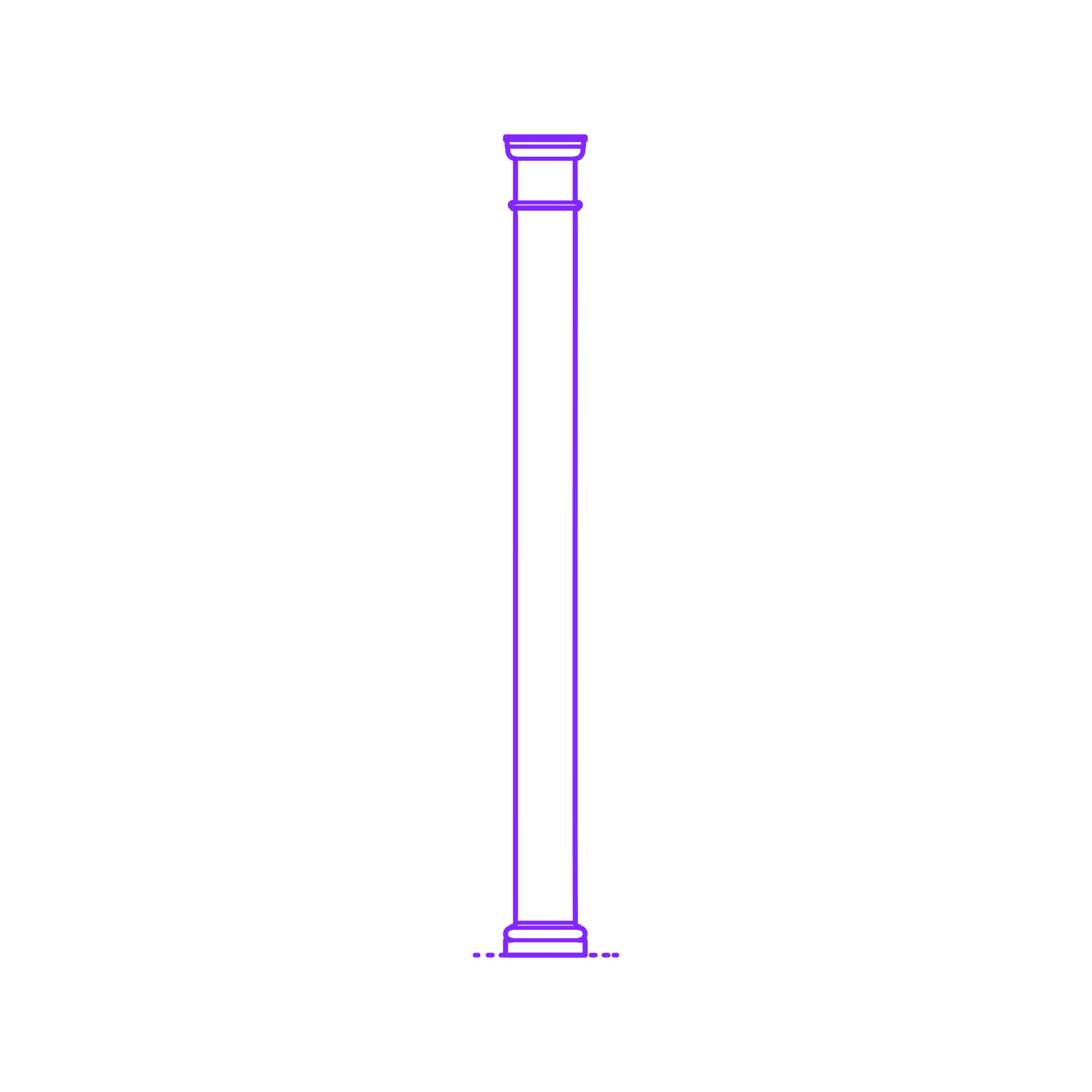 Buildings Stone Columns Roman Tuscan Straight Smooth Small Sketch Style Svg Vector Free Vectors
